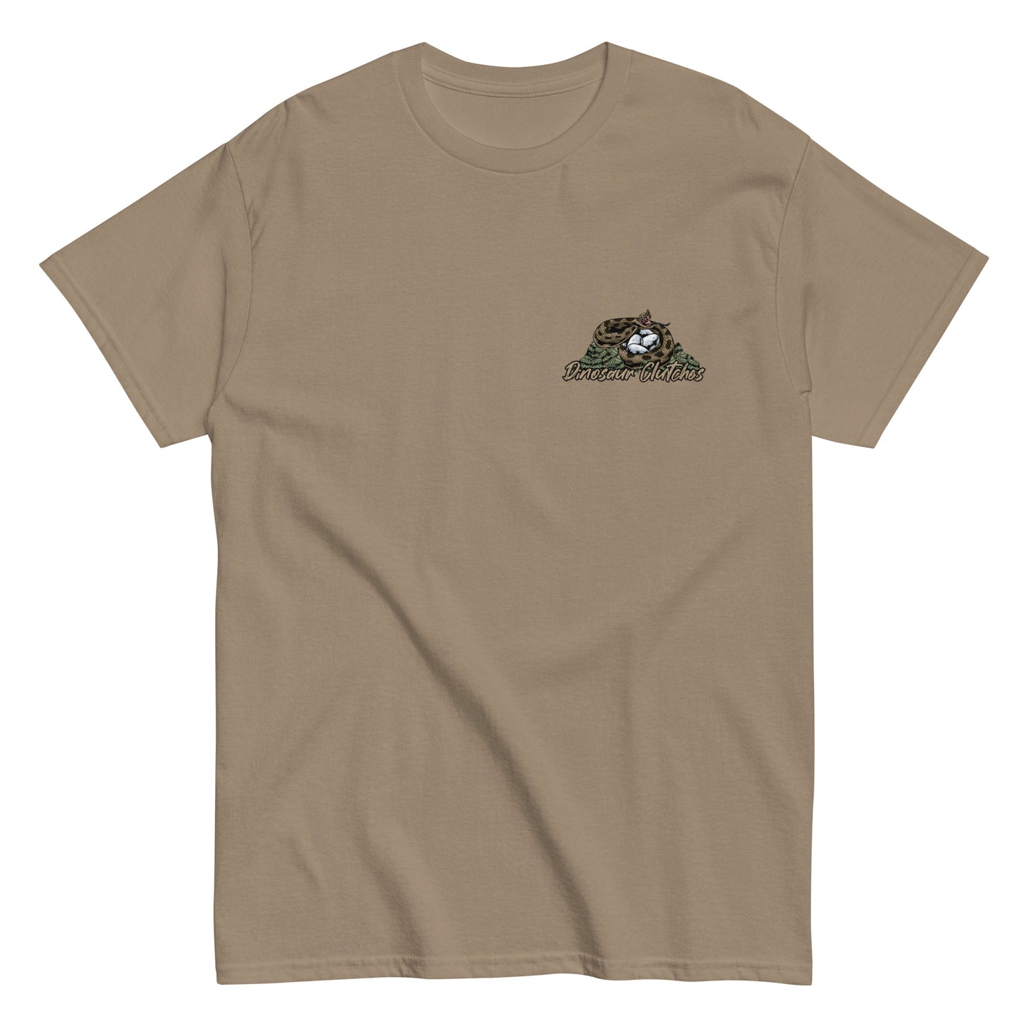 Dinosaur Clutches Unisex Tee