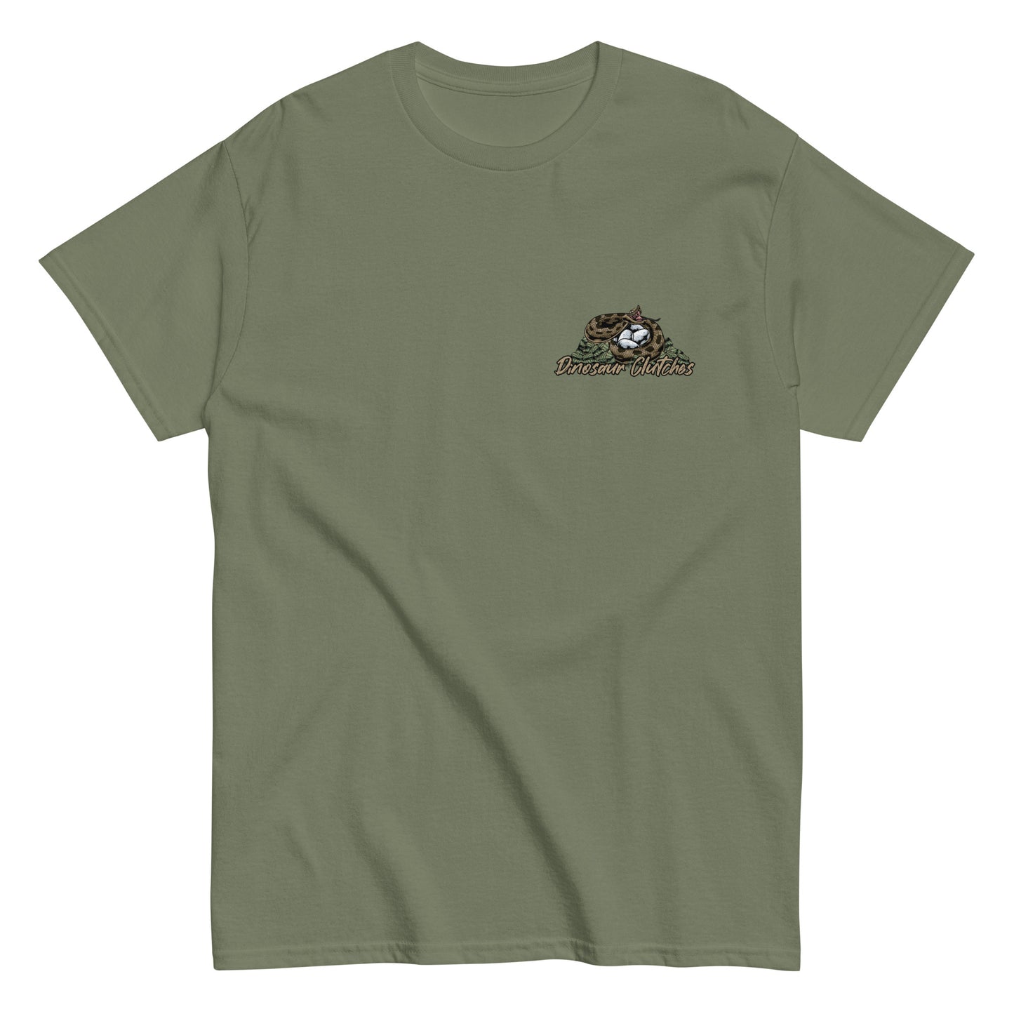 Dinosaur Clutches Unisex Tee