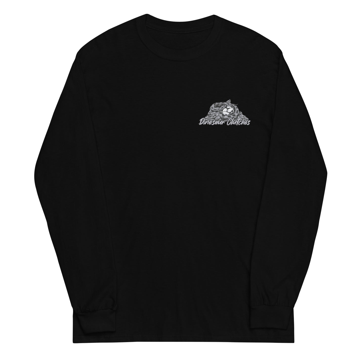 Dinosaur Clutches Monochrome Unisex Long Sleeve