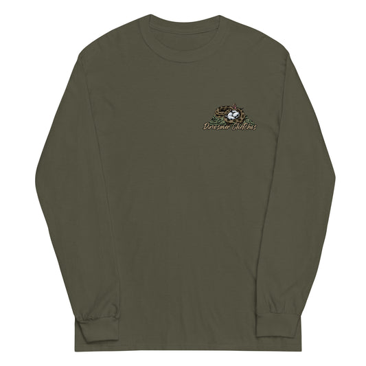 Dinosaur Clutches Unisex Long Sleeve