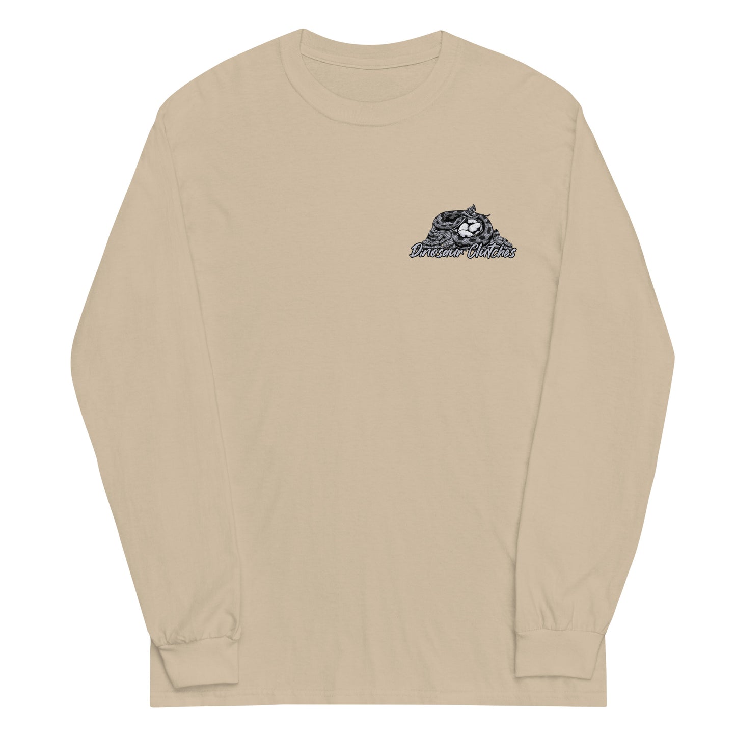 Dinosaur Clutches Monochrome Unisex Long Sleeve
