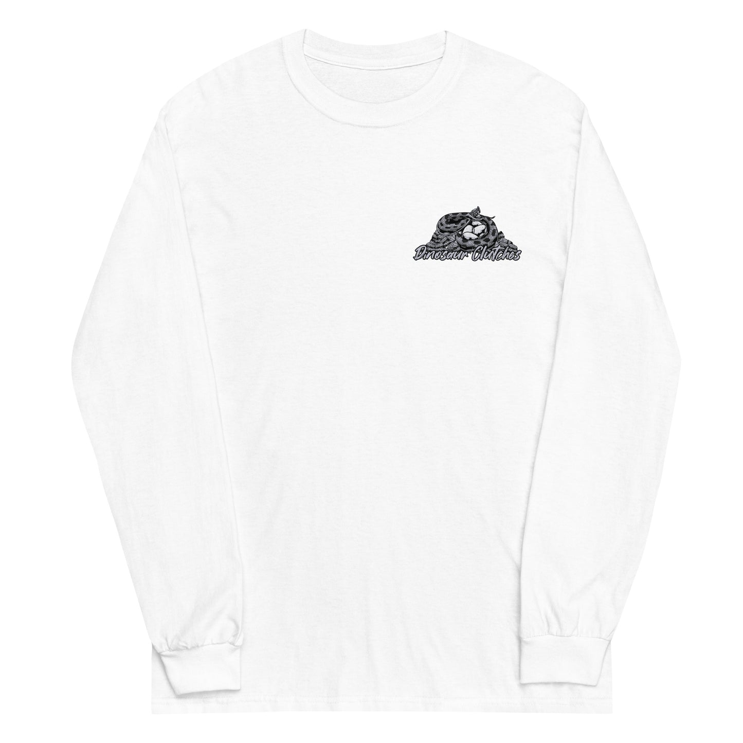 Dinosaur Clutches Monochrome Unisex Long Sleeve